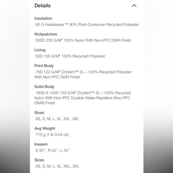 The north face Women’s Freedom Insulated Bibs boysenberry color NWT XS - Picture 15 of 16